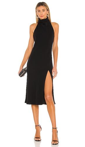 Vestido midi stanford en color talla L en - Black. Talla L (también en S, XS) - Amanda Uprichard - Modalova