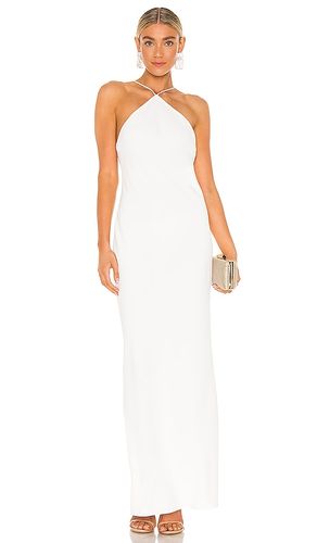 Vestido largo riesling en color blanco talla S en - White. Talla S (también en XS) - Amanda Uprichard - Modalova