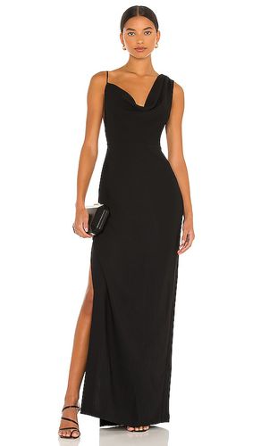 Vestido largo arial en color talla L en - Black. Talla L (también en M, S, XL, XS) - Amanda Uprichard - Modalova