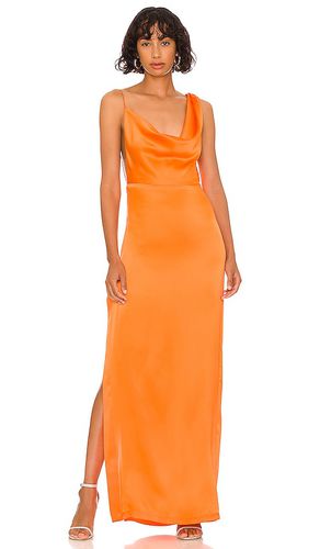 Vestido largo arial en color naranja talla L en - Orange. Talla L (también en M, S, XS) - Amanda Uprichard - Modalova