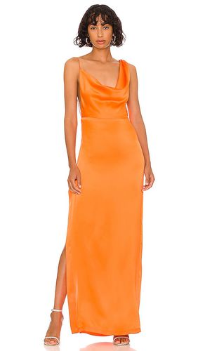 Vestido largo arial en color naranja talla L en - Orange. Talla L (también en S, XS) - Amanda Uprichard - Modalova