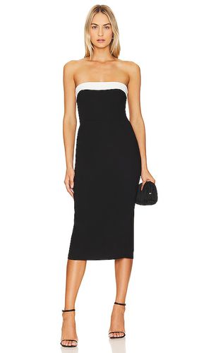 Vestido midi kerry en color talla L en - Black. Talla L (también en M, S, XL, XS) - Amanda Uprichard - Modalova