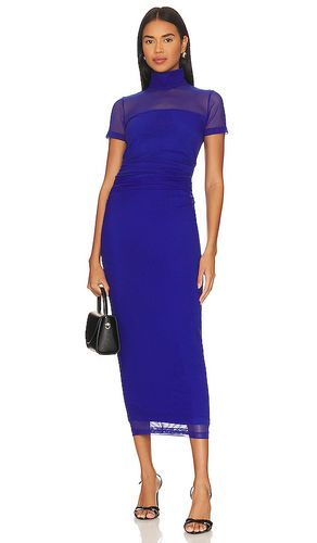 Vestido midi dominique en color royal talla L en - Royal. Talla L (también en M, S, XL, XS) - Amanda Uprichard - Modalova
