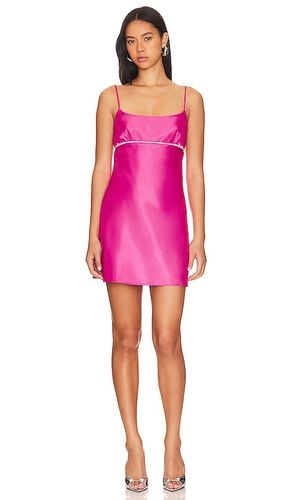 Minivestido kiersten en color fucsia talla L en - Fuchsia. Talla L (también en S, XS) - Amanda Uprichard - Modalova