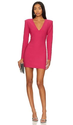 Minivestido winfrey en color fucsia talla M en - Fuchsia. Talla M (también en XS) - Amanda Uprichard - Modalova