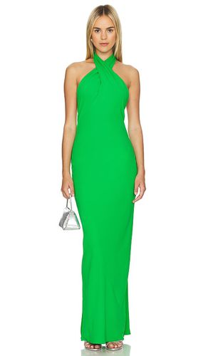 Vestido largo galilea en color verde talla M en - Green. Talla M (también en L, S, XL) - Amanda Uprichard - Modalova