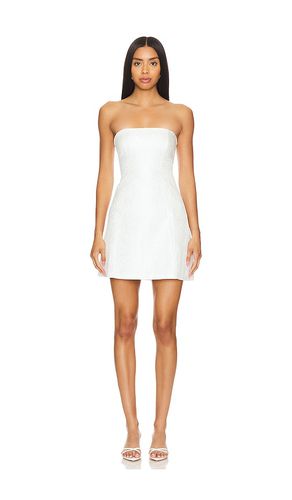 Vestido kelsey en color talla L en - White. Talla L (también en M, S, XL) - Amanda Uprichard - Modalova