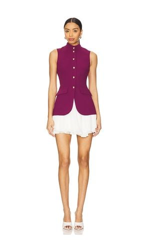 Vestido justine en color burgundy talla L en & - Burgundy. Talla L (también en M, S, XL, XS) - Amanda Uprichard - Modalova