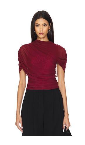 X revolve evianna top en color talla M en - Wine. Talla M (también en S, XS) - Amanda Uprichard - Modalova