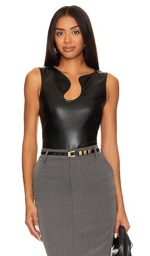 Sleeveless Leather Puzzle Tank Top in . Taglia XS - Amanda Uprichard - Modalova