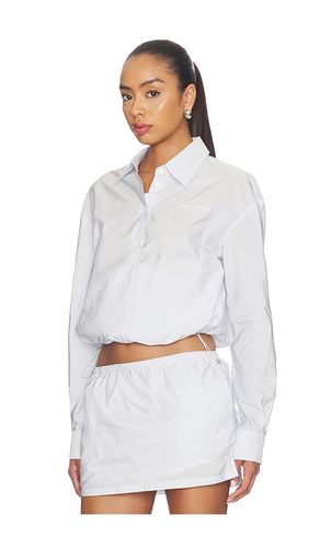 Cropped Shirt With Bungee Hem in . Size M. Also in L - Alexander Wang - Modalova