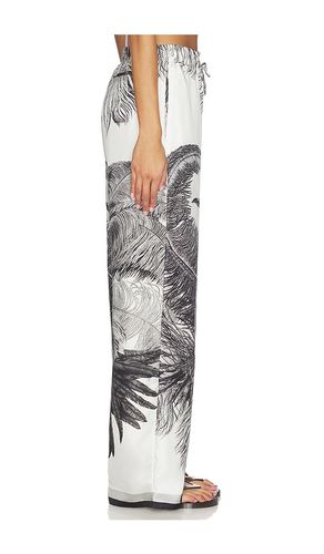 Feather Print Pant in & . Size 36. Also in 40, 42 - THE ATTICO - Modalova