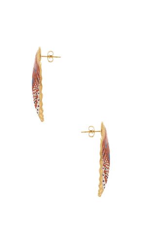 Pendientes de tachuela tide en color rojo talla all - BRACHA - Modalova