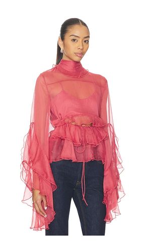 Anyssa Ruffle Blouse in . Size 10. Also in 12, 2, 4, 6, 8 - Bardot - Modalova