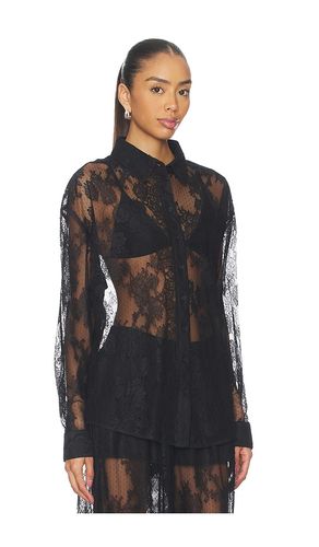 Aleida Oversized Lace Shirt in . Size 2. Also in 4, 6 - Bardot - Modalova