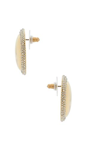 Pendientes de tachuela statement en color oro metálico talla all - BaubleBar - Modalova