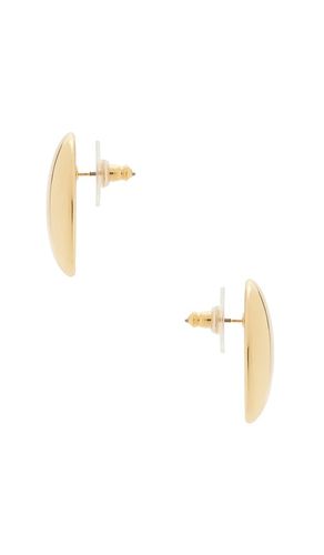 Oval Statement Stud Earrings in - BaubleBar - Modalova