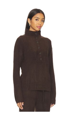 Button Funnel Neck Sweater in . Size S. Also in XS, M - Bobi - Modalova