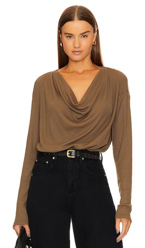 Cowl Neck Blouse in . Size S, XS - Bobi - Modalova