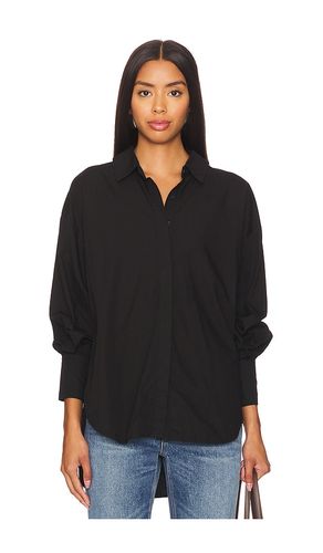 Camisa de botones long sleeve en color talla XS en - Black. Talla XS (también en S) - Bobi - Modalova