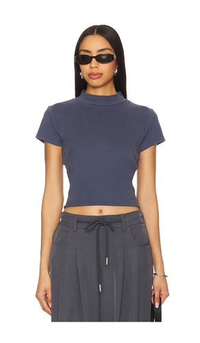 X1 Rib Mock Tee in . Size L. Also in M, S - Bobi - Modalova