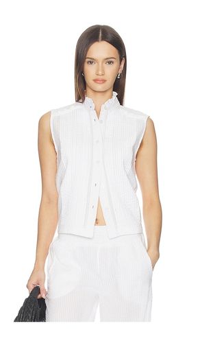 Pintuck Sleeveless Top in . Size S. Also in M, L, XL - Bobi - Modalova
