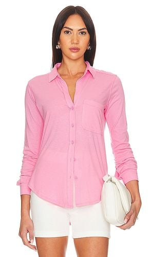 Camisa de botones en color rosado talla L en - Pink. Talla L (también en XL) - Bobi - Modalova