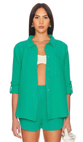 Bobi Button Up in Green. Size S - Bobi - Modalova