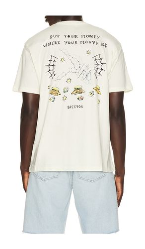 X Burger She Wrote Tee in . Size S. Also in M, L, XL/1X - Brixton - Modalova