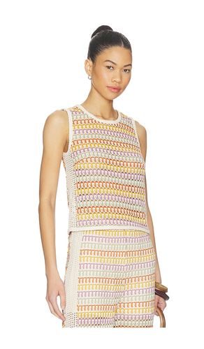 Celine Rainbow Crochet Button Back Shell in ,. Size S. Also in XS, M - Central Park West - Modalova