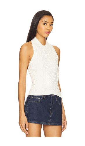 Junie Cabled Halter Top in . Size M. Also in L - Central Park West - Modalova