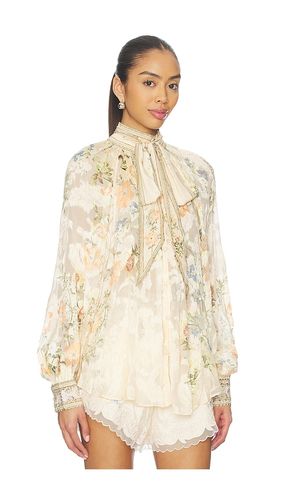 Detachable Bow Raglan Blouse in . Size M. Also in S - Camilla - Modalova