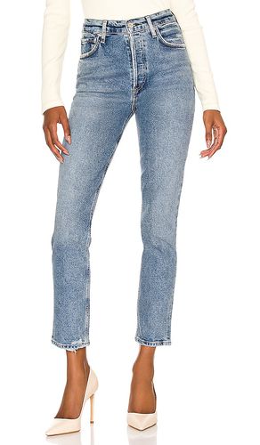 Charlotte recto de tiro alto en color denim-medium talla 23 en - Denim-Medium. Talla 23 (también en - Citizens of Humanity - Modalova