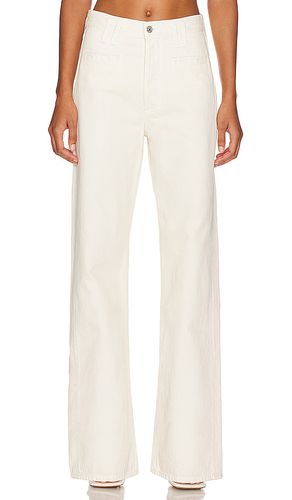 Pantalón con trabillas gaucho en color ivory talla 32 en - Ivory. Talla 32 (también en 33, 34) - Citizens of Humanity - Modalova