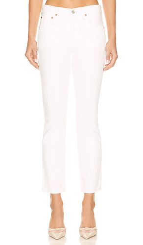 Pantalones rectos de talle alto charlotte en color blanco talla 24 en - White. Talla 24 (también en 27 - Citizens of Humanity - Modalova