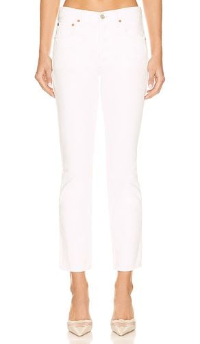 Pantalones rectos de talle alto charlotte en color blanco talla 27 en - White. Talla 27 (también en 29 - Citizens of Humanity - Modalova