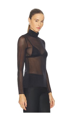 Chic Mesh Long Sleeve Turtleneck in . Taglia M/L. Also in L/XL - Commando - Modalova