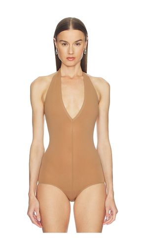 Ballet deep plunge bodysuit in color tan size all - Commando - Modalova