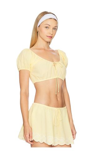 Ravello Gingham Top in . Size L. Also in XL - GUIZIO - Modalova
