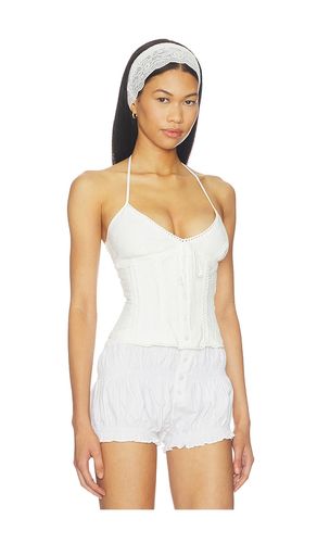 Marini Eyelet Corset Top in . Size M. Also in XS - GUIZIO - Modalova