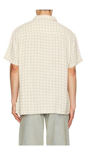 Textured Cotton Button Up Shirt in . Size S. Also in M, L, XL/1X - Duvin Design - Modalova