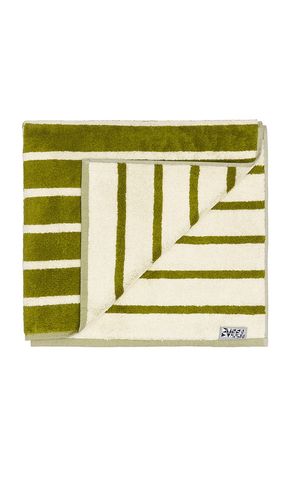 Bird Stripe Bath Towel in - Dusen Dusen - Modalova