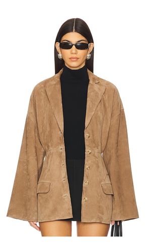 Salta Suede Jacket in . Size L. Also in XS, XXS - EAVES - Modalova