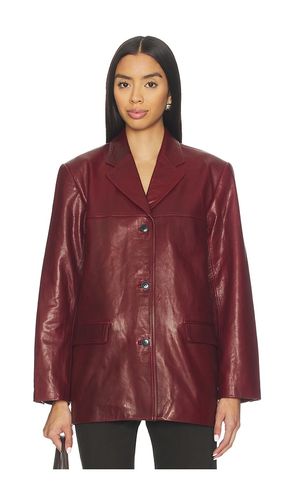 Aroa Leather Blazer Jacket in . Size S. Also in XXS, XS - EAVES - Modalova