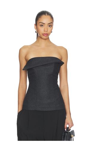 Helge Wool Flannel Structured Top in . Taglia XS. Also in S, M, L - EAVES - Modalova