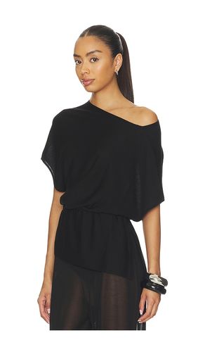 Jaidyn Knit Asymmetrical Top in . Size L. Also in M, S, XXS - EAVES - Modalova