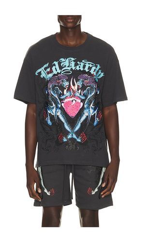 Panteras boxy tee in color grey size S (also in M, L, XL/1X) - Ed Hardy - Modalova
