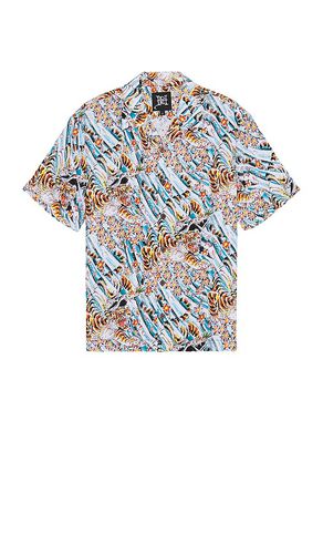 Tiger Flower Camp Shirt in . Size L, XL/1X, XXL/2X - Ed Hardy - Modalova