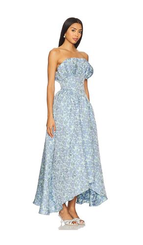 X REVOLVE Jacquard Asymmetric Gown in . Size S. Also in XS, M - ELLIATT - Modalova