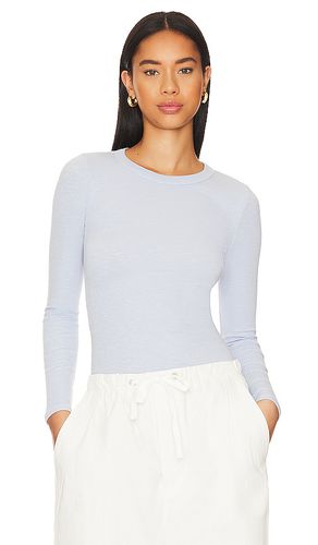 Textured Knit Crew Top in . Taglia L, S, XL, XS - Enza Costa - Modalova